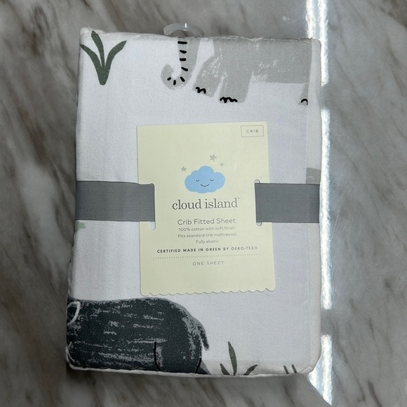 cloud island Other - Crib fitted sheet
